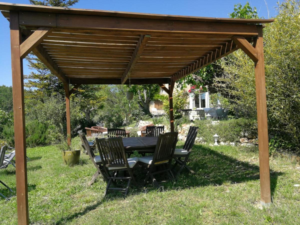 Bastide Provençale Les Mûriers d'Engaspaty Seillans Exterior foto